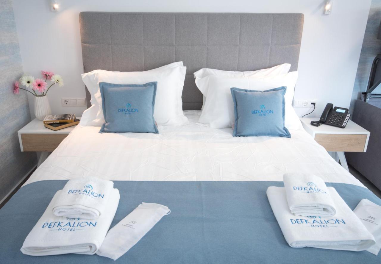 Hotel Defkalion Pétra Extérieur photo