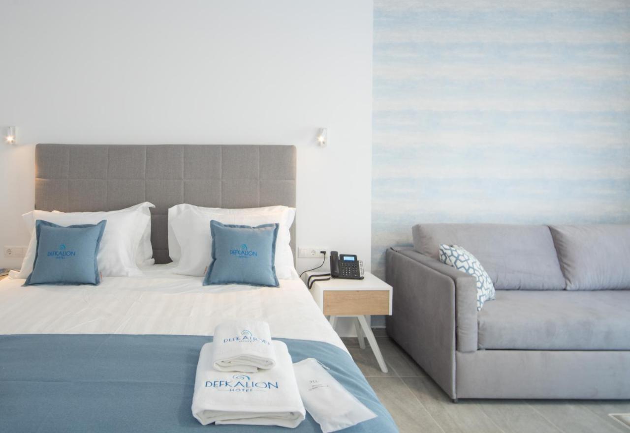 Hotel Defkalion Pétra Extérieur photo