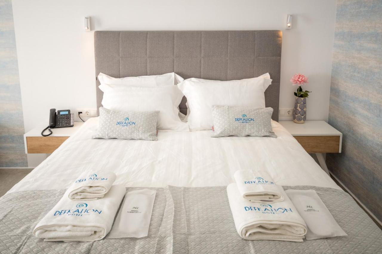 Hotel Defkalion Pétra Extérieur photo